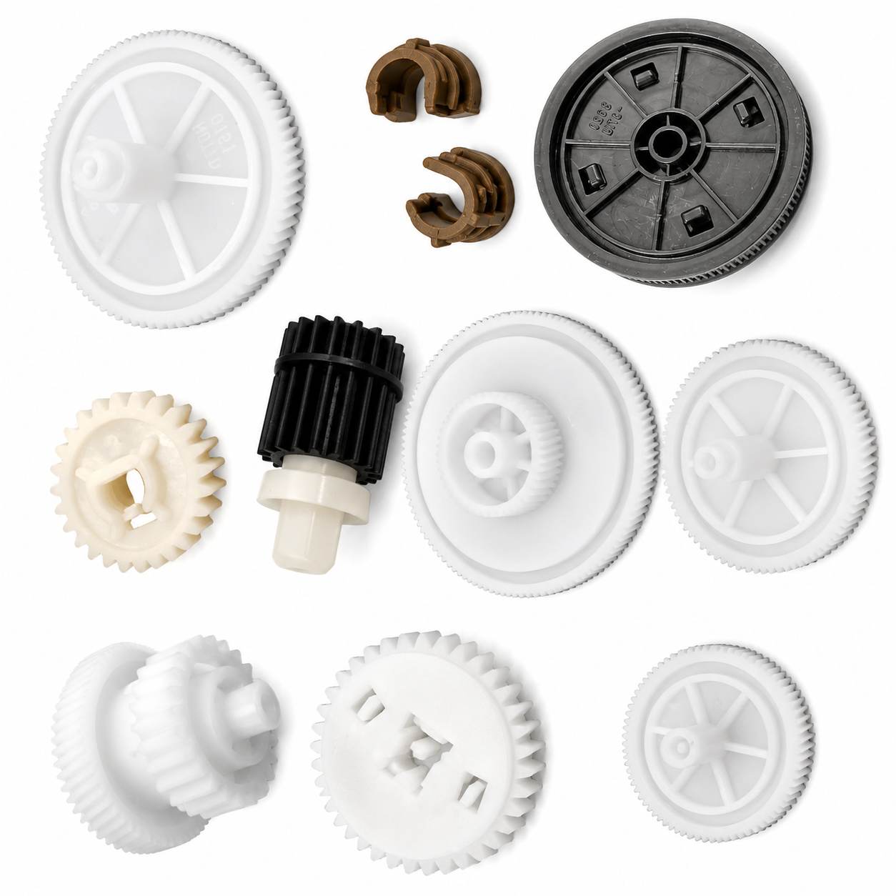 10 Piece Gear Set Compatible with HP LaserJet Pro M126, M127, M128 and M26 Series Printers