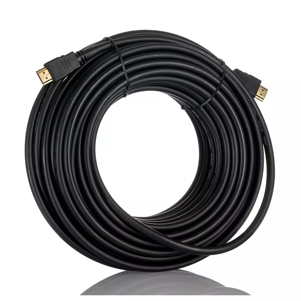 Electroline 20 Meter High Speed HDMI Cable for TV, Monitor, Projector, Laptop and Gaming Console